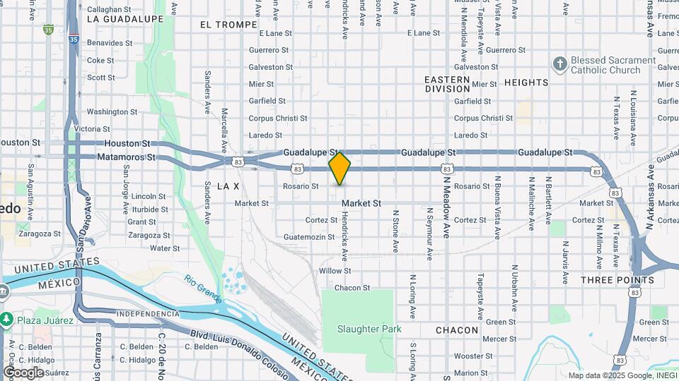 915 Rosario St Map and Location Details