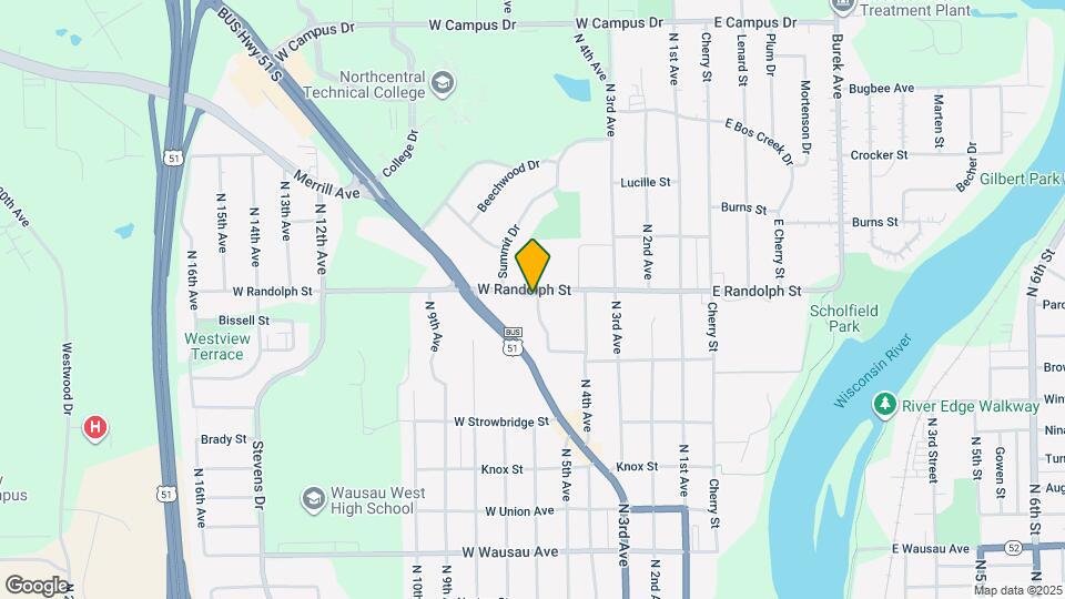 611 W Randolph St Map and Location Details