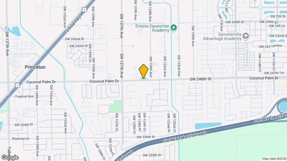 12426 SW 248th St Map and Location Details