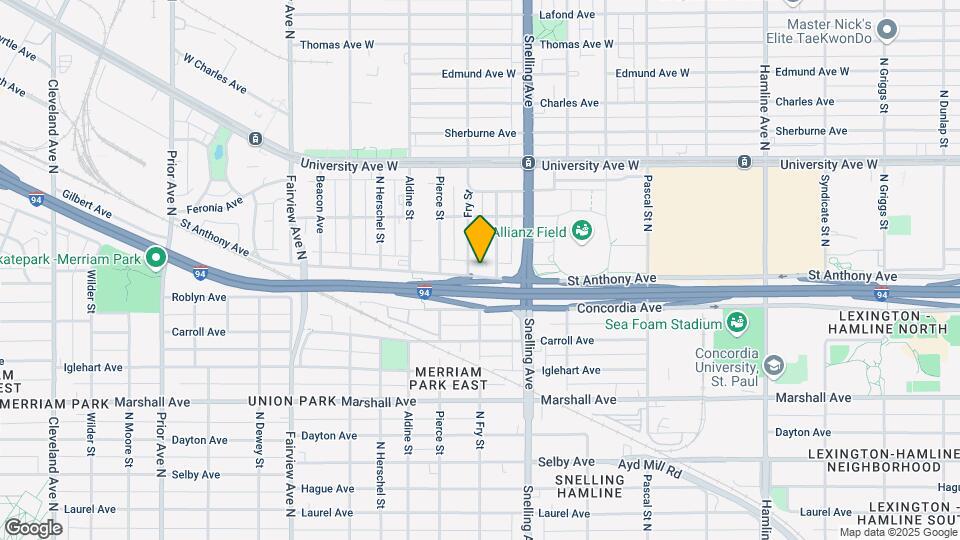 1629 St Anthony Ave Map and Location Details