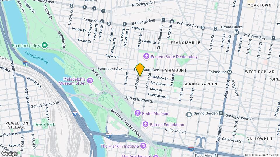2139 Mount Vernon St Map and Location Details