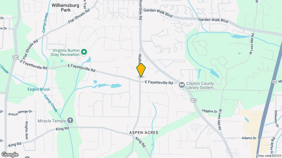1189 E Fayetteville Rd Map and Location Details