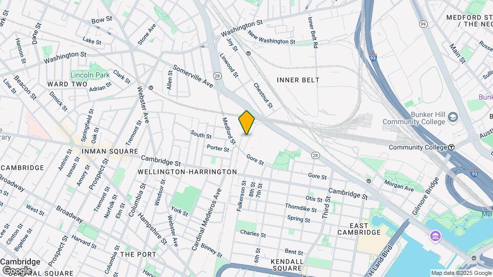 9 Medford St, Unit 3 Map and Location Details