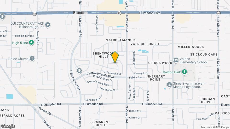 704 Sand Ridge Dr Map and Location Details