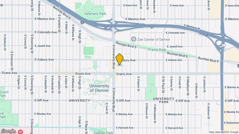 2045 S Jewell Ave Mapa y Detalles de la Ubicación