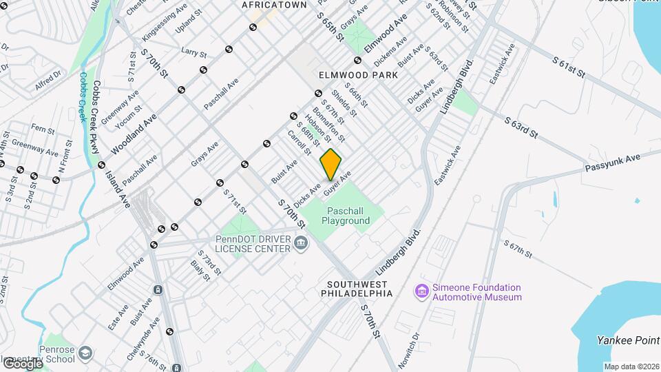 6837 Guyer Ave Mapa y Detalles de la Ubicación