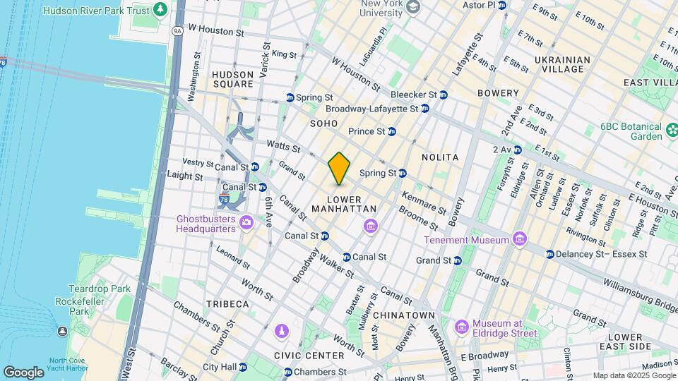 44 Mercer St Mapa y Detalles de la Ubicación