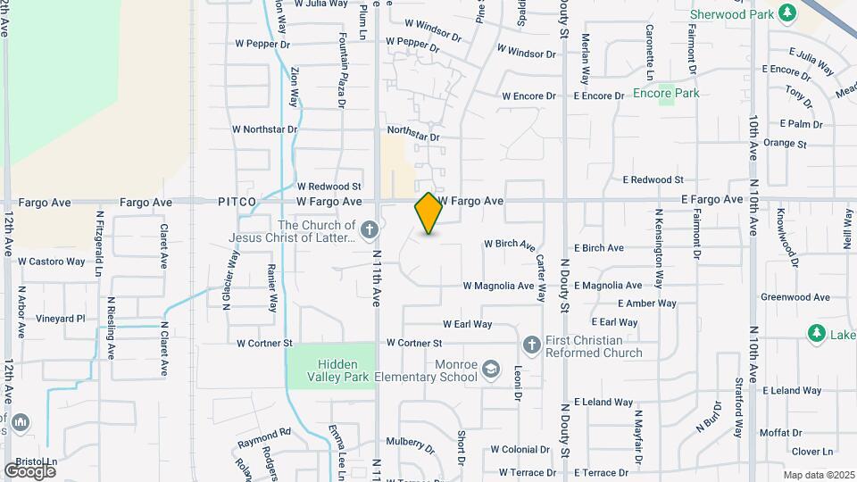 540 W Birch Ct Map and Location Details