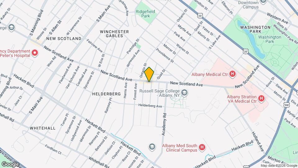 282 New Scotland Ave, Unit 282 Top Map and Location Details