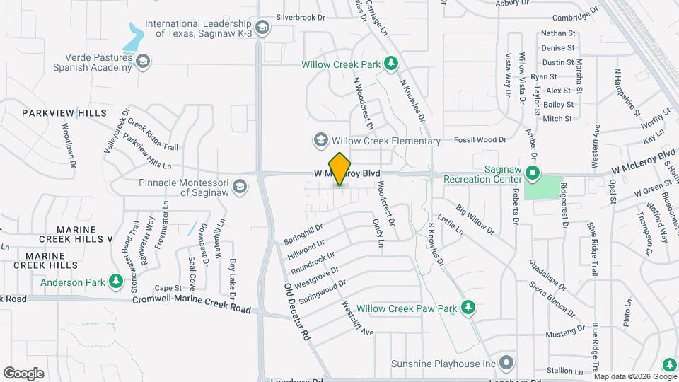 1039 Fallgate Dr Map and Location Details