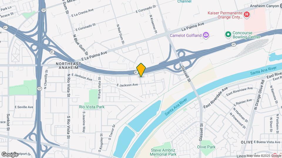 442 N Vía Porto Map and Location Details