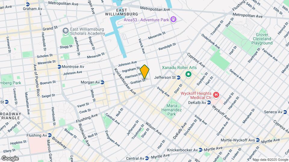 134 Grattan St Mapa y Detalles de la Ubicación