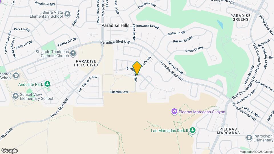 5420 Kokopelli Ct NW Map and Location Details