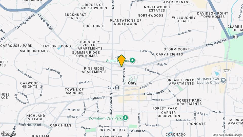 104 Adams St Map and Location Details