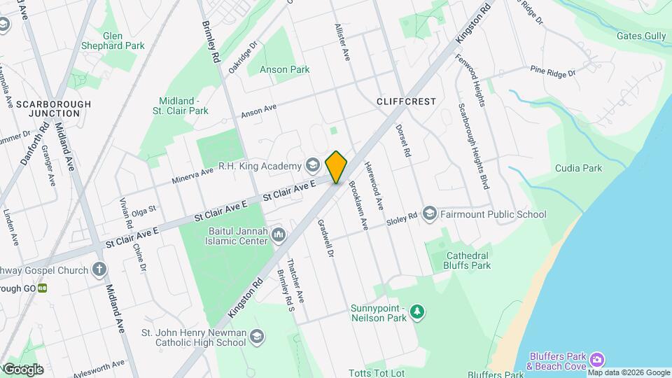 2831 Kingston Rd Map and Location Details