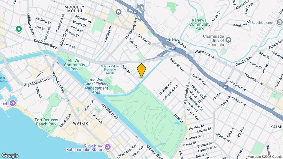 713B Menehune Ln Mapa y Detalles de la Ubicación