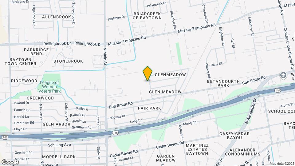 3111 Long Meadow Dr Map and Location Details