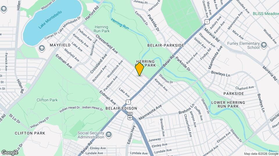 2848 Pelham Ave Map and Location Details