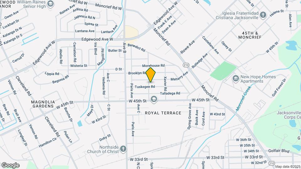 2081 Tuskegee Rd Map and Location Details