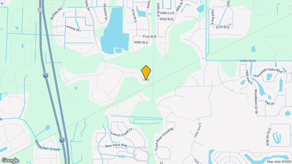 5410 Trevesta Pl Map and Location Details