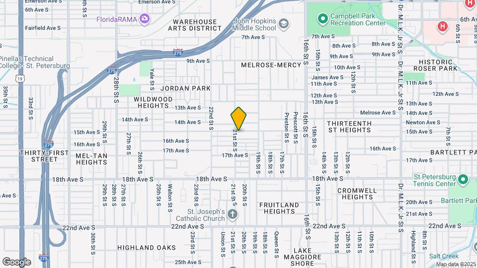 2054 15th Ave S Map and Location Details