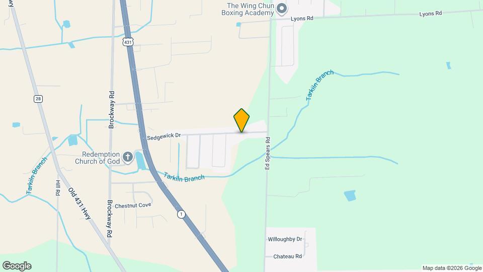 208 Sedgewick Dr Map and Location Details