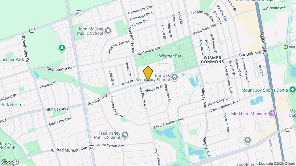 847 Bur Oak Ave Map and Location Details