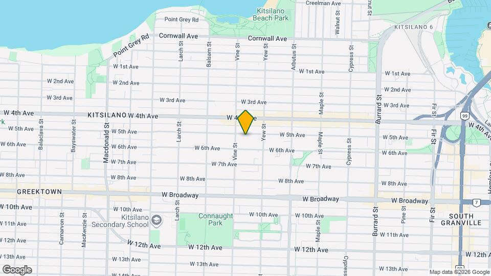 2270 W 5th Ave Map and Location Details