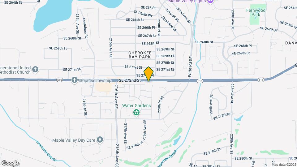 21845 SE 272nd St Map and Location Details
