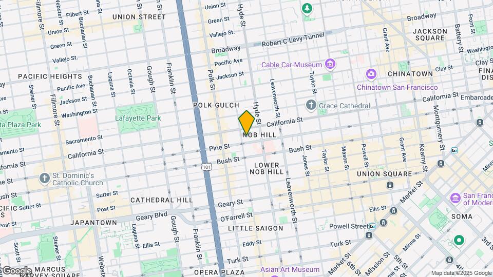 1372 Pine St Map and Location Details