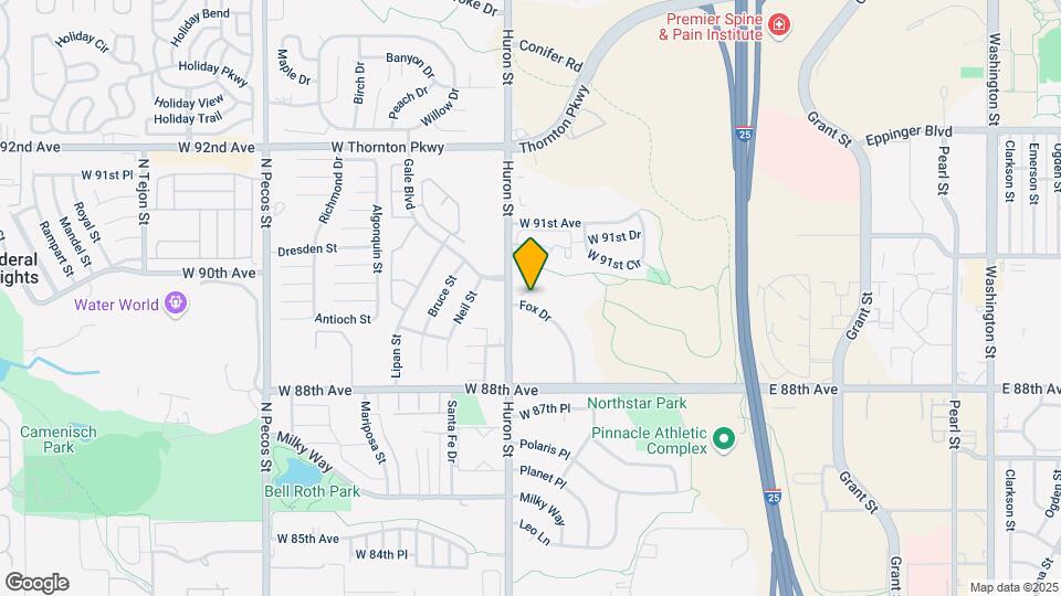8968 Fox Dr Map and Location Details