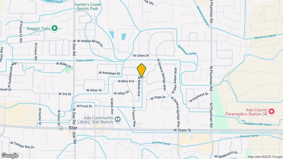584 N Nebula Ave Map and Location Details