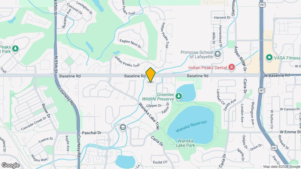 2111 N Fork Dr Map and Location Details