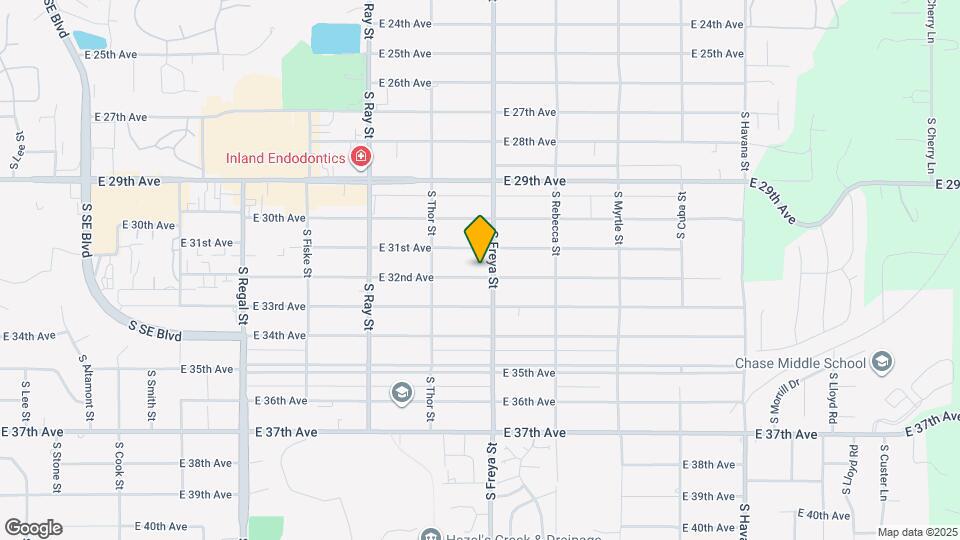 3517 E 32nd Ave Mapa y Detalles de la Ubicación