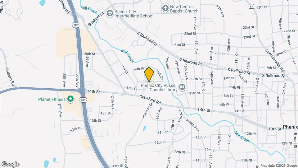 1902 16th Pl Map and Location Details