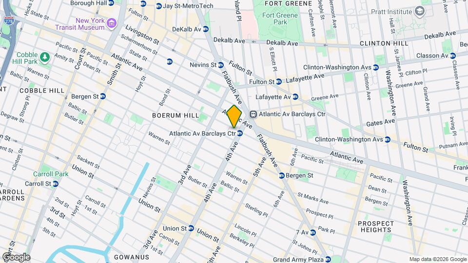 544 Pacific St Map and Location Details