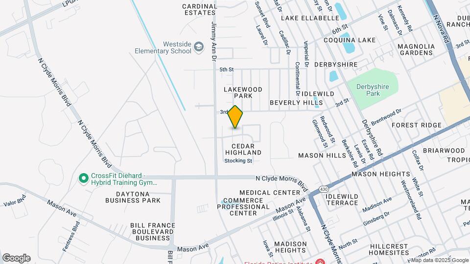 1640 Cedar Highlands Blvd Map and Location Details