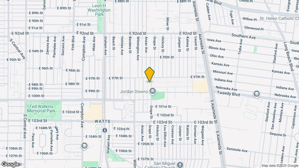 9721 Grape St, Unit C Map and Location Details