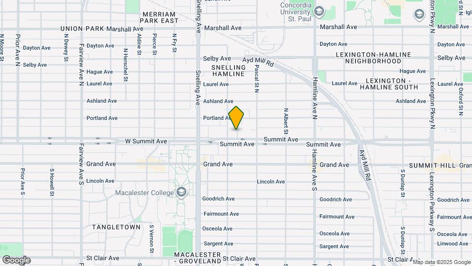 1501 Summit Ave Map and Location Details
