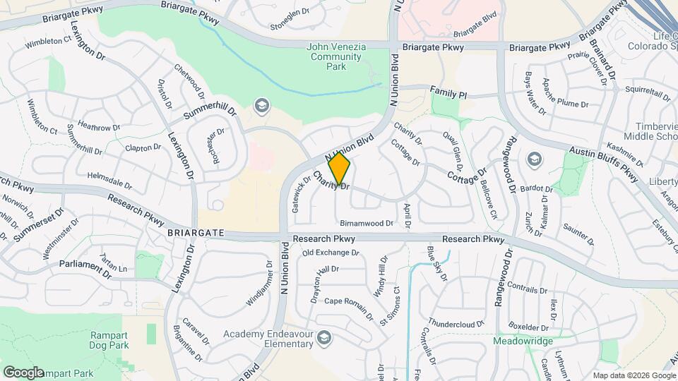 3302 Birnamwood Dr Map and Location Details