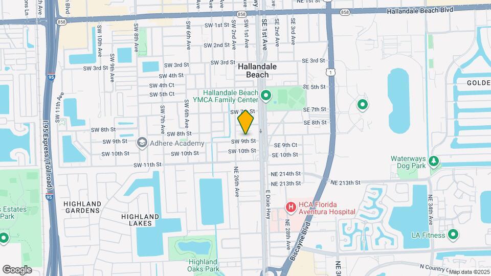 100 SW 9th St Map and Location Details