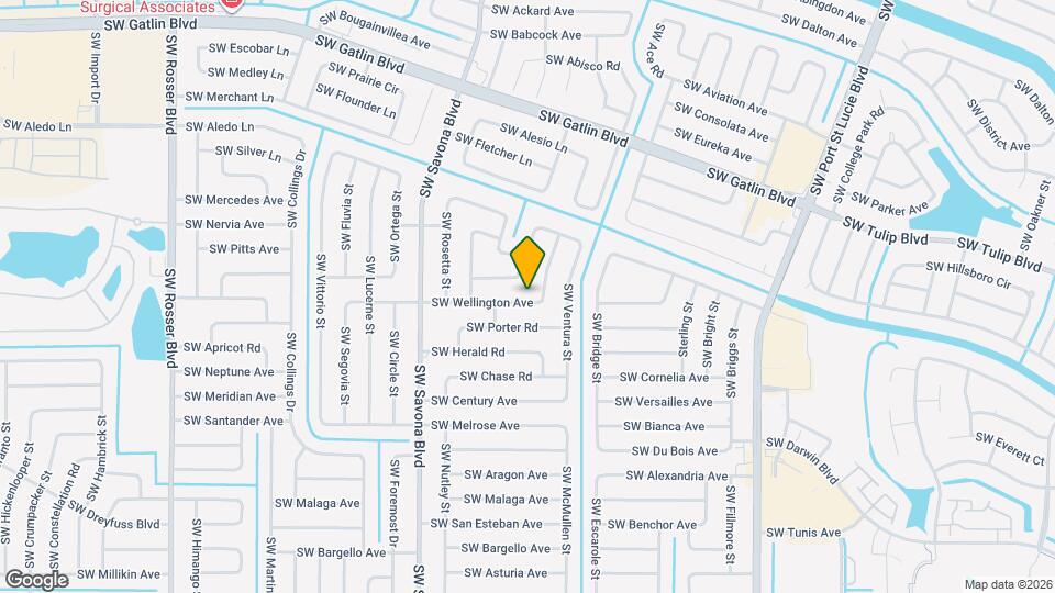 1211 SW Wellington Ave Map and Location Details