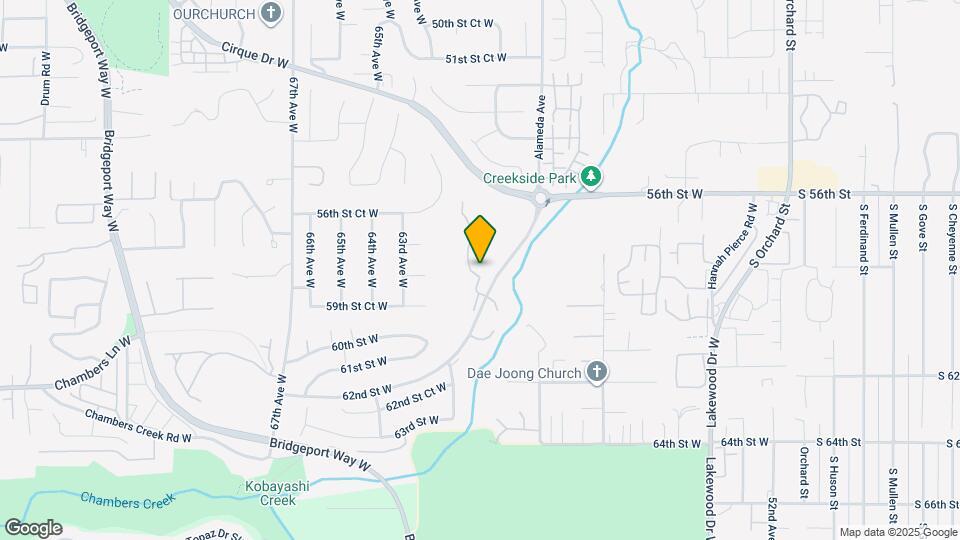 5815 61st Ave W Map and Location Details