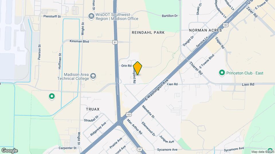 1709 Onsgard Rd Mapa y Detalles de la Ubicación