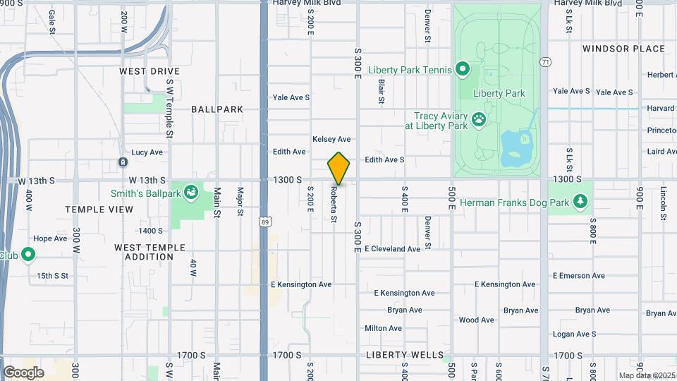1319 S Roberta St Map and Location Details