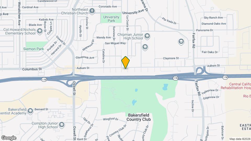 2616 La Costa Ct Map and Location Details