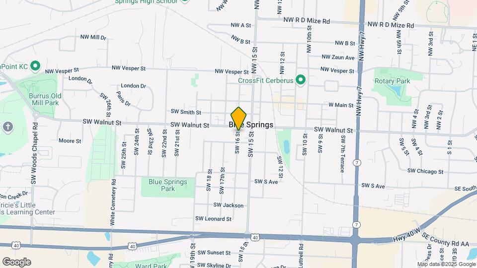304 SW 16 St Mapa y Detalles de la Ubicación