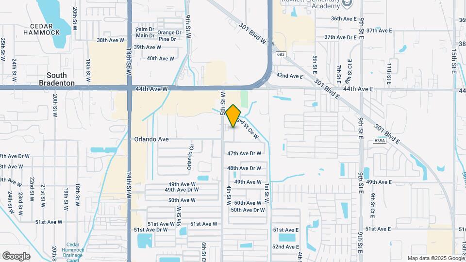 4504 3rd St Cir W, Unit 449 Map and Location Details