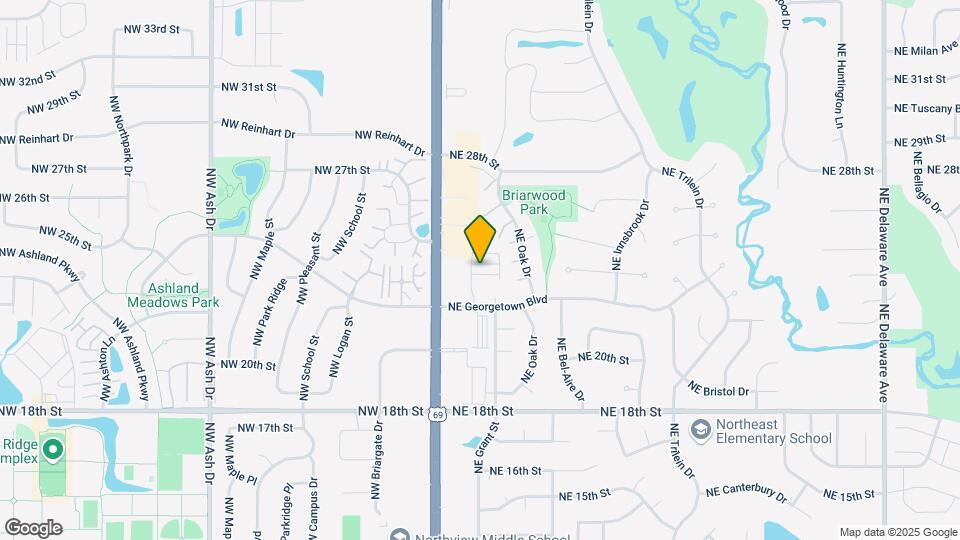 Northpointe Townhomes Map and Location Details