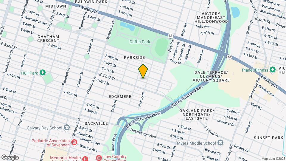 1410 E 51st St Map and Location Details